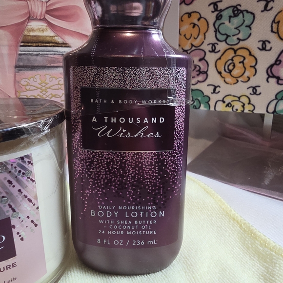 Bath & Body Works A Thousand Wishes Gift Trio Lotion, Candle, Body Wash - Picture 4 of 8